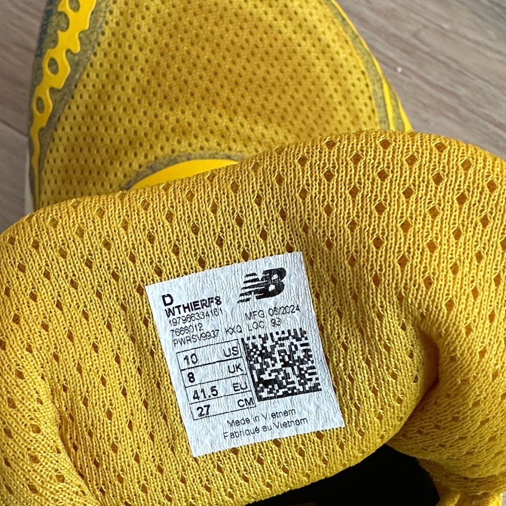 WOMEN'S FRESH FOAM X HIERRO V8 SHOE - GINGER LEMON NWOB - Picture 11 of 14